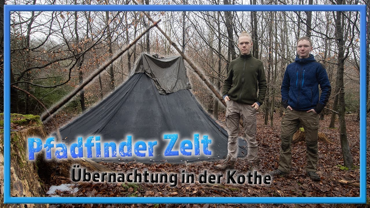 Übernachtung im Pfadfinderzelt mit Wildschweinbegegnung