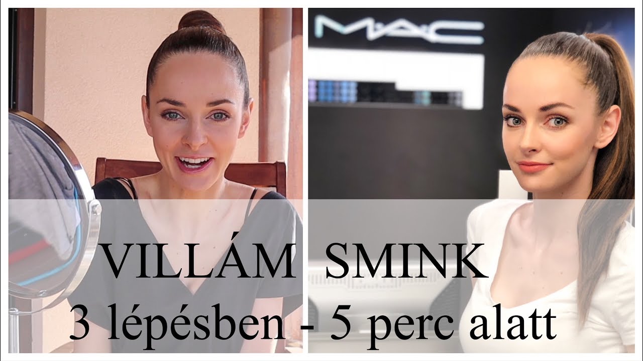 SMINK: 3 L&Eacute;P&Eacute;S, 5 PERC !!!  - AnyaSminkem profi &aacute;ltal, &eacute;s h&aacute;zilag -IgazAnya