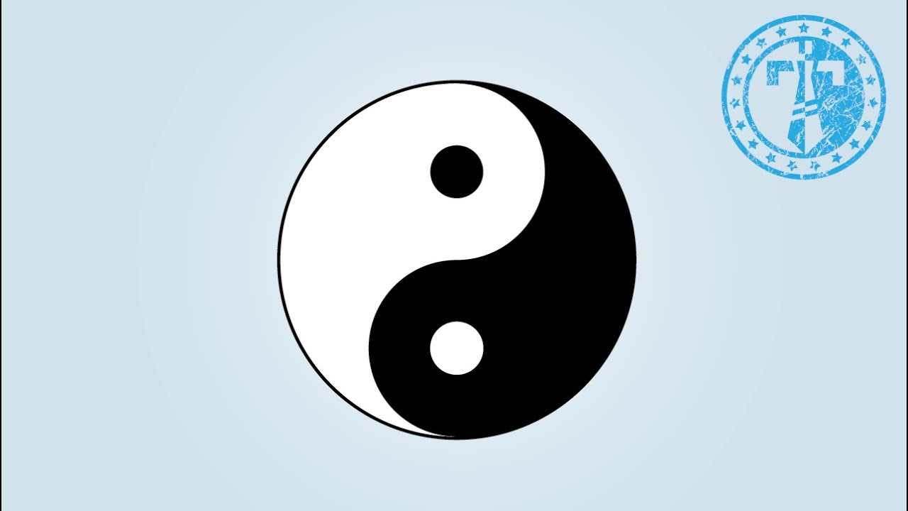 How to make Yin Yang in Adobe Illustrator quickly
