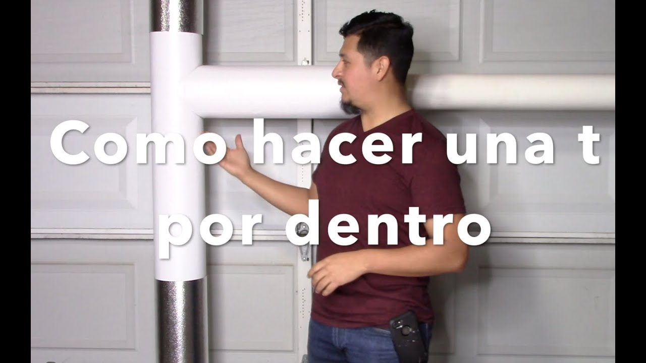 Como hacer una T con montura