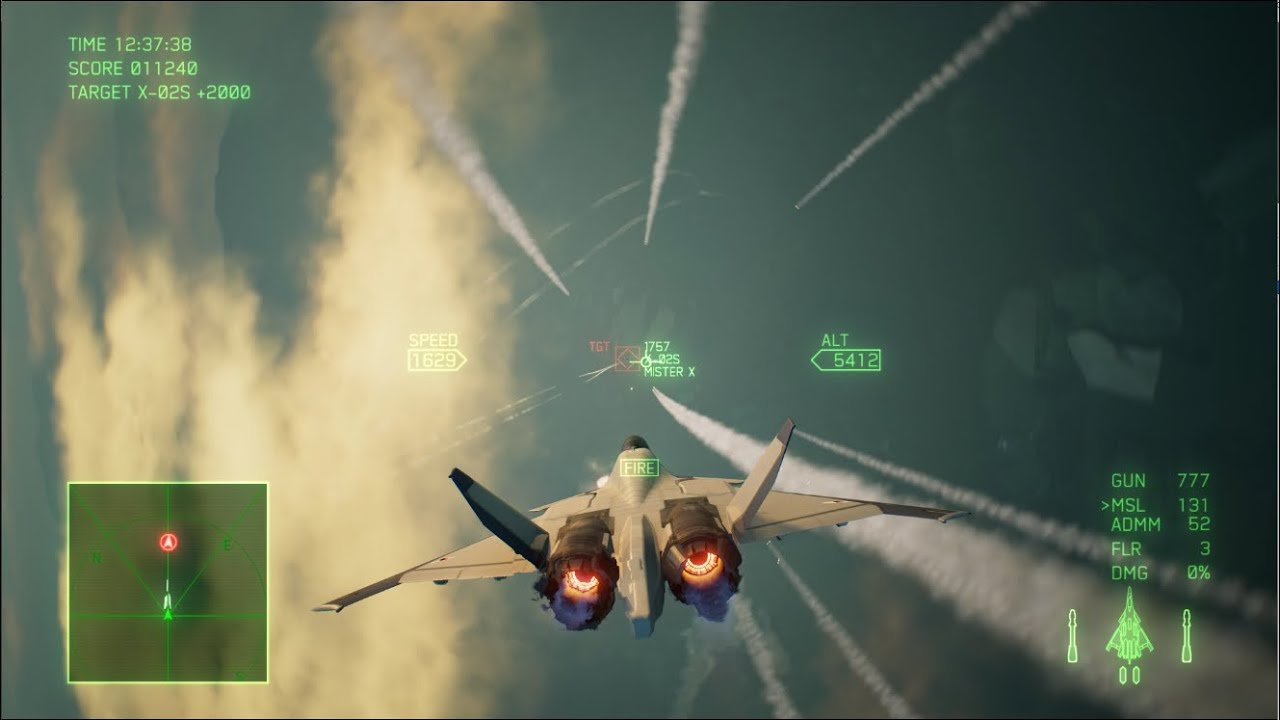 Ace Combat 7 - Nosferatu ADMM vs Mihaly [Ace Difficulty]