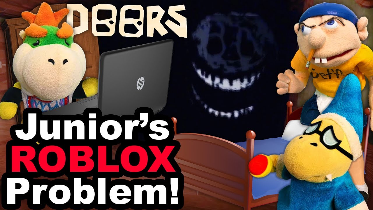 Пародия на SML: Проблема Джуниора с дверями в Roblox!