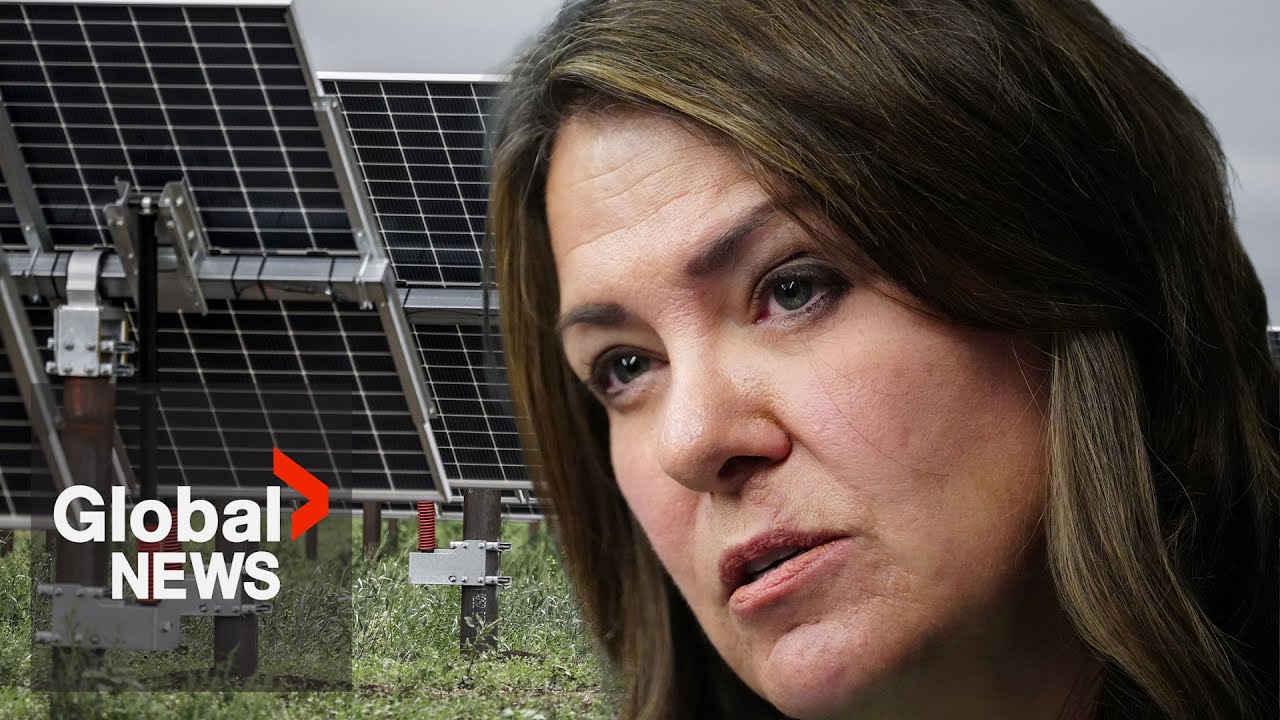 Alberta Premier Danielle Smith announces end of ban on renewable energy projects | FULL