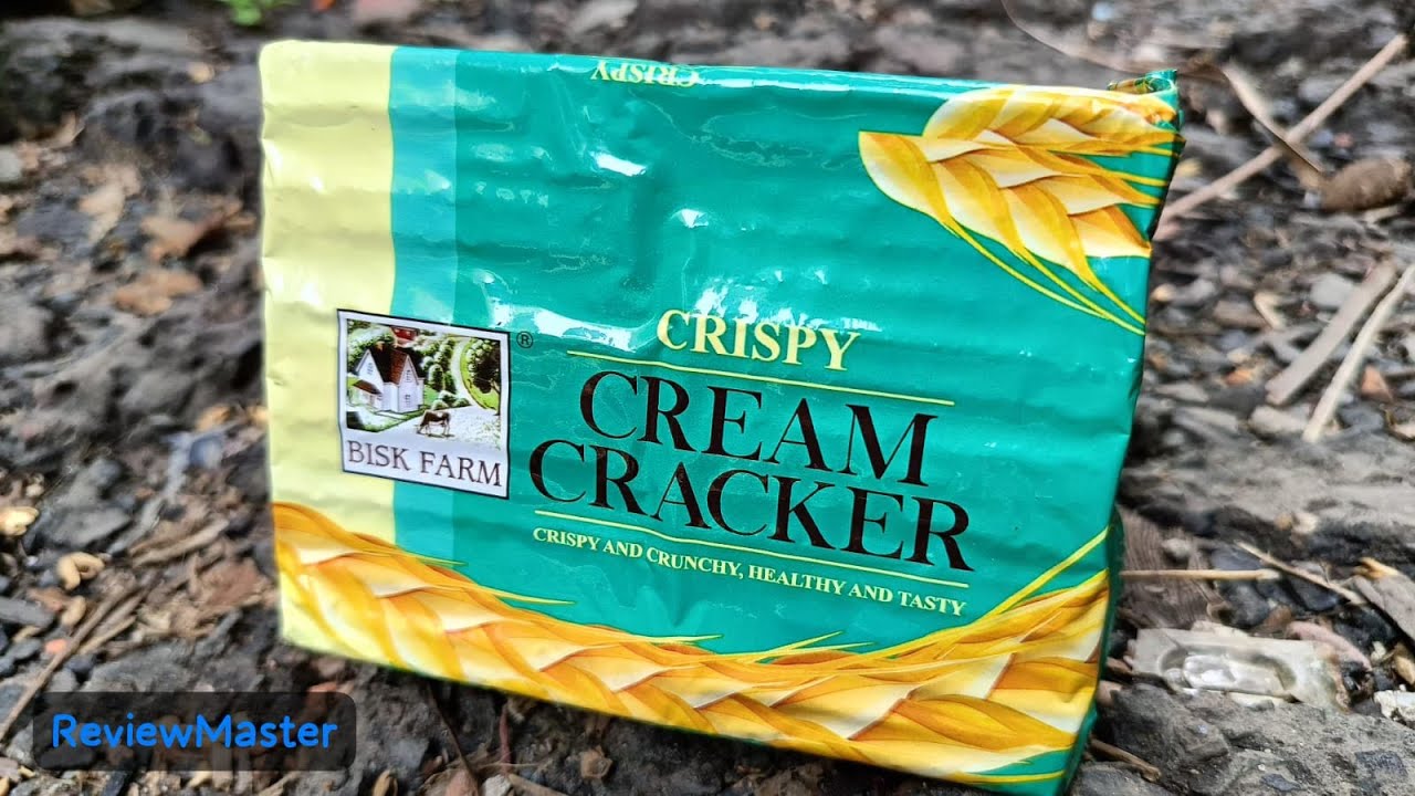 Bisk Farm Cream Cracker Crispy Biscuits | Healthy N tasty Cream cracker Biscuits 