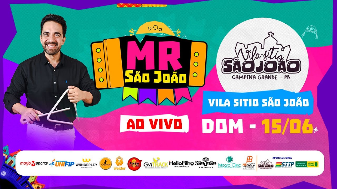 MR SÃO JOÃO: Lara Amélia, Flávio José e Sirano & Sirino na Vila Sítio São João (15/06/2025)