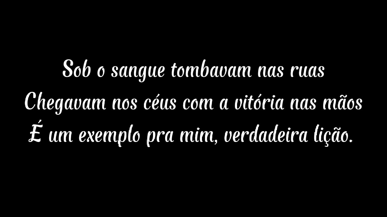 Medley In Memorian/ Semente do Sangue (Play Back com Letra)