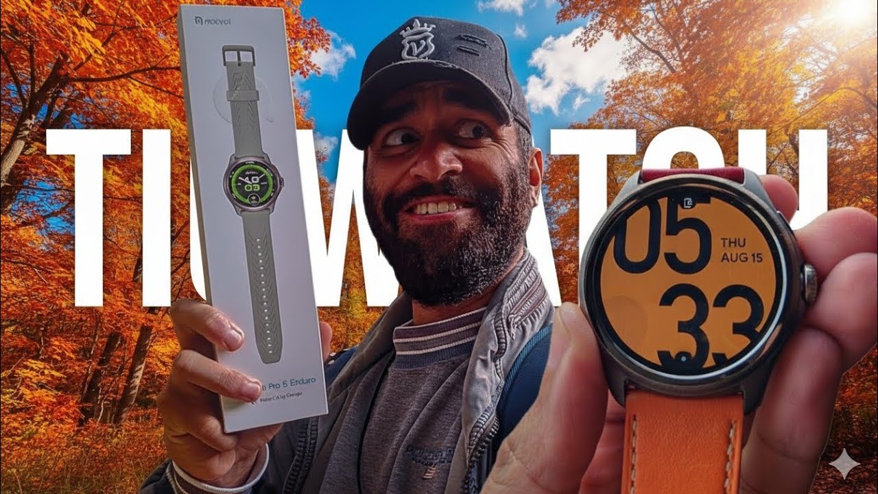 ✹MELHOR q SEU CELULAR 😳❗TELA de SAFIRA, SNAPDRAGON W5+ GEN 1 e ADRENO 702 ✨ TICWATCH PRO 5 ENDURO...
