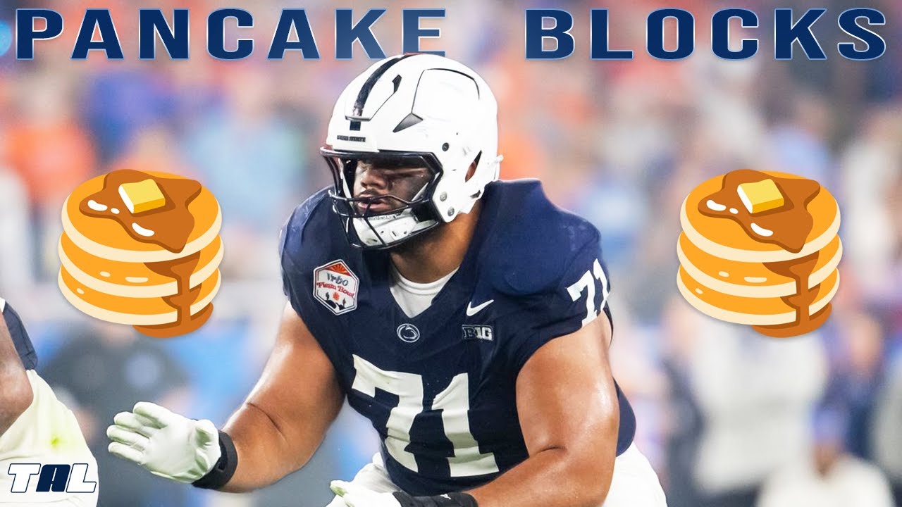 Penn State's Offensive Line Dishes Out Pancakes Like They Work At IHOP