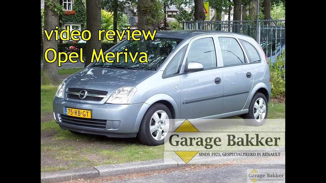 Video review Opel Meriva 1.4 16v Enjoy, 2005, 75-RB-GT