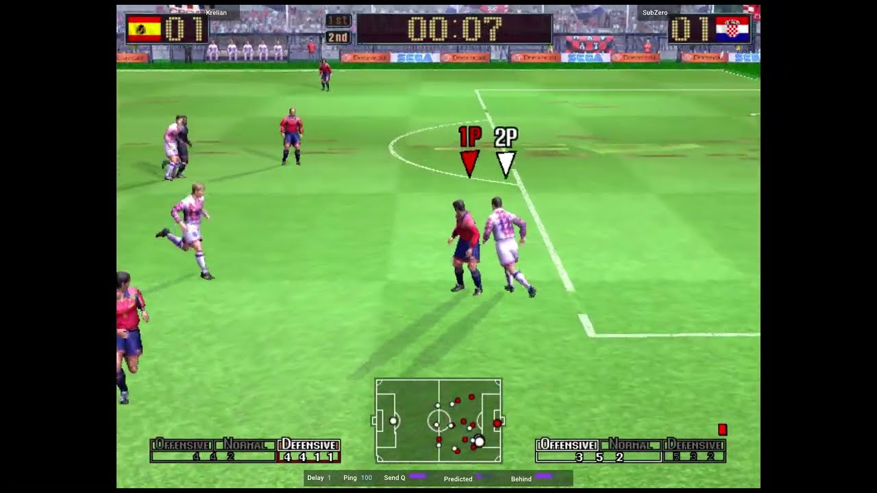 Virtua Striker 3 Online on PC - Flycast (Sega NAOMI 2) - [Arkadyzja]
