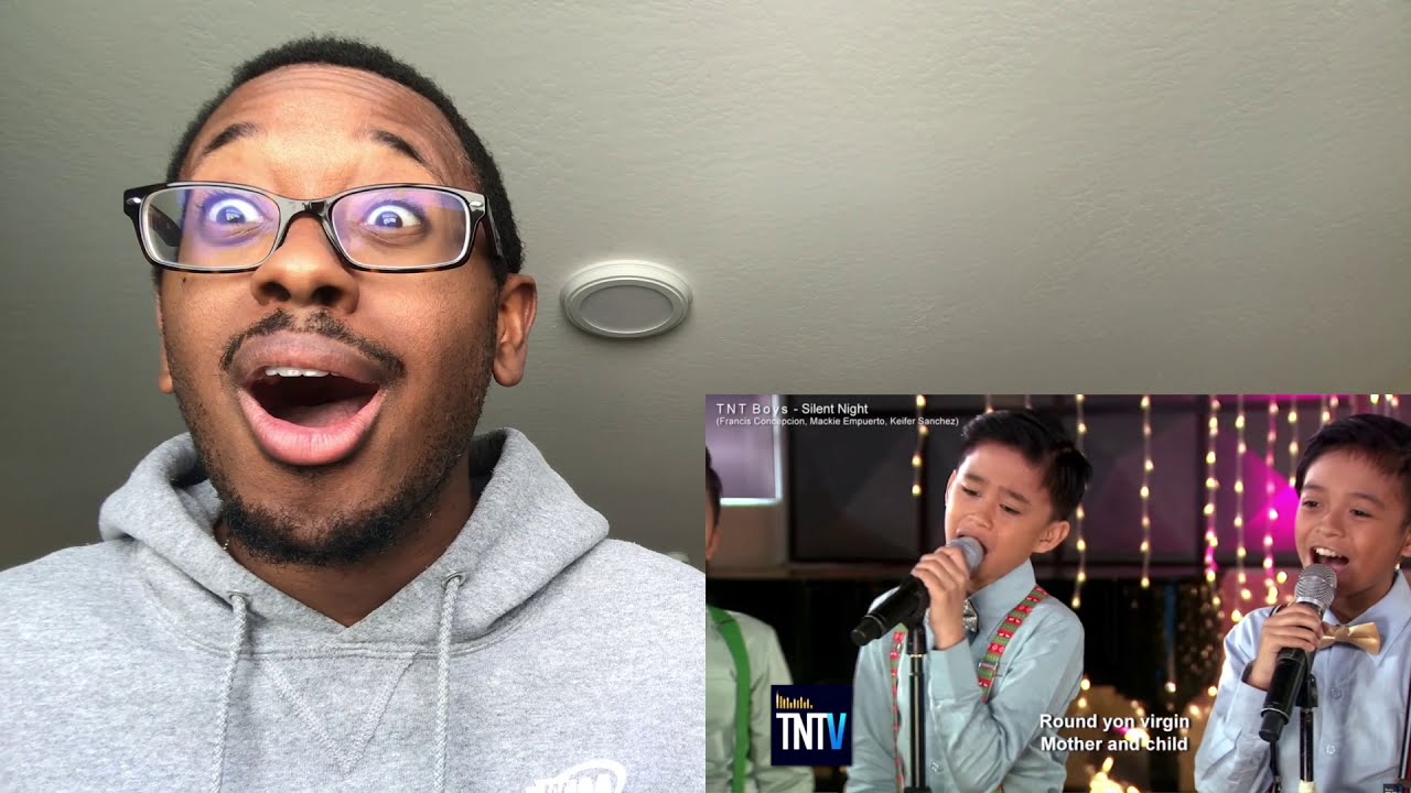 TNTV Xmas: TNT Boys - Silent Night (AMERICAN REACTS 🇺🇸‼️‼️)