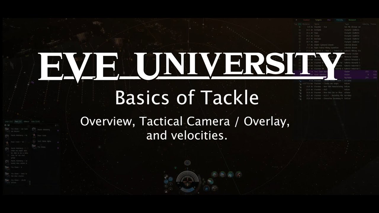EVE Uni Basics of Tackle   Video 1