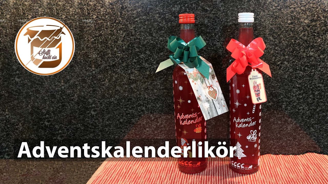Flüssiger Adventskalender | Adventslikör