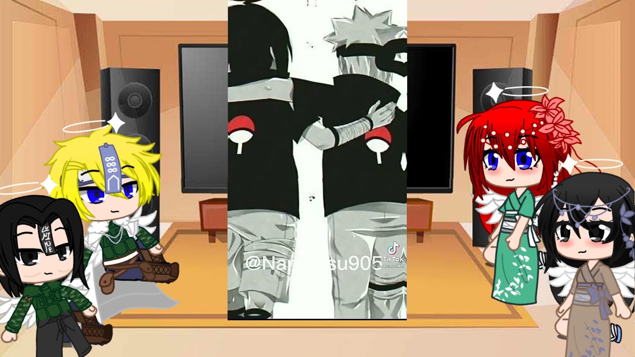 LOS PADRES DE SASUKE Y NARUTO REACCIONAN A NARUSASU. (au)