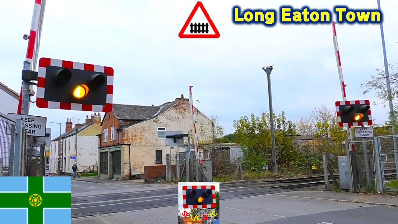 Long Eaton Town Level Crossing, Derbyshire