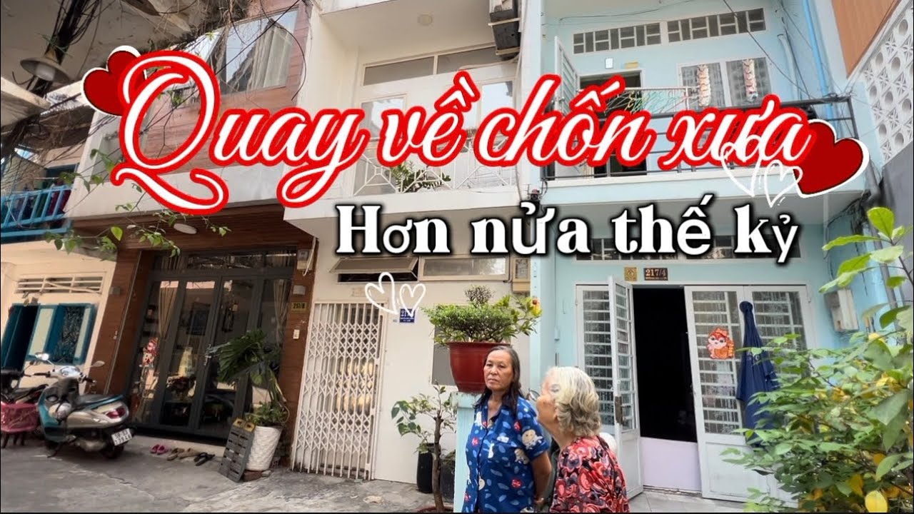 Về lại chốn cũ , dự đám giỗ bà - Ngoại bồi hồi nhớ lại kỉ niệm với căn nhà xưa và bà con hàng xóm 