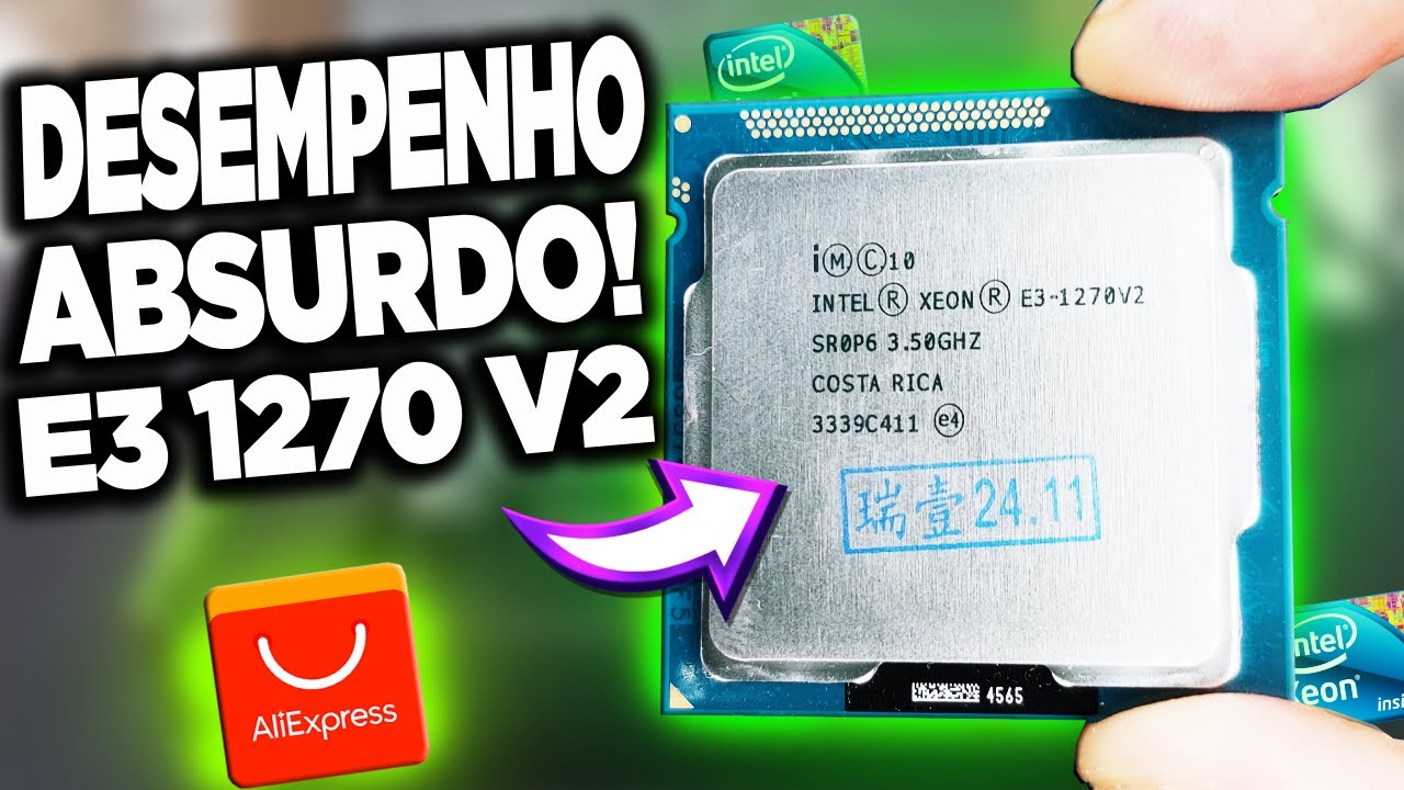 ✅SERÁ que o Xeon E3-1270 v2 é a MELHOR OPÇÃO para o LGA 1155? VEJA