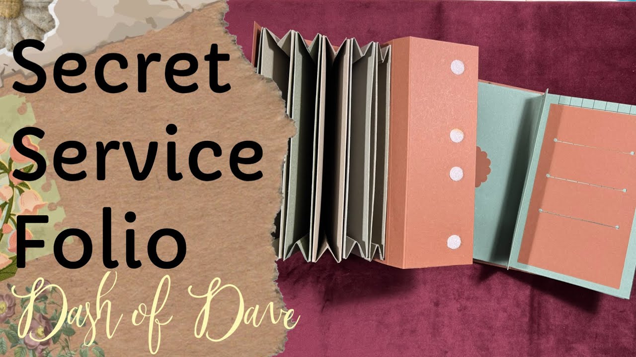 Secret Service Folio - Make-it Monday