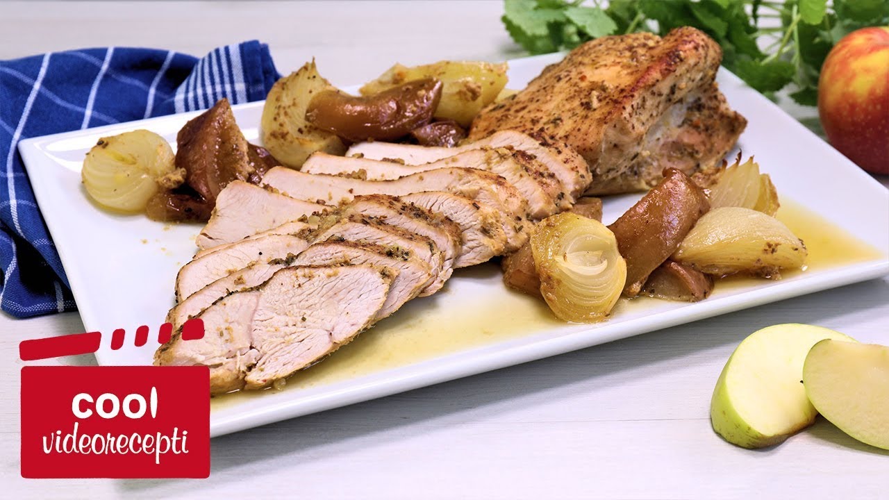 Puretina s jabukom iz pećnice
