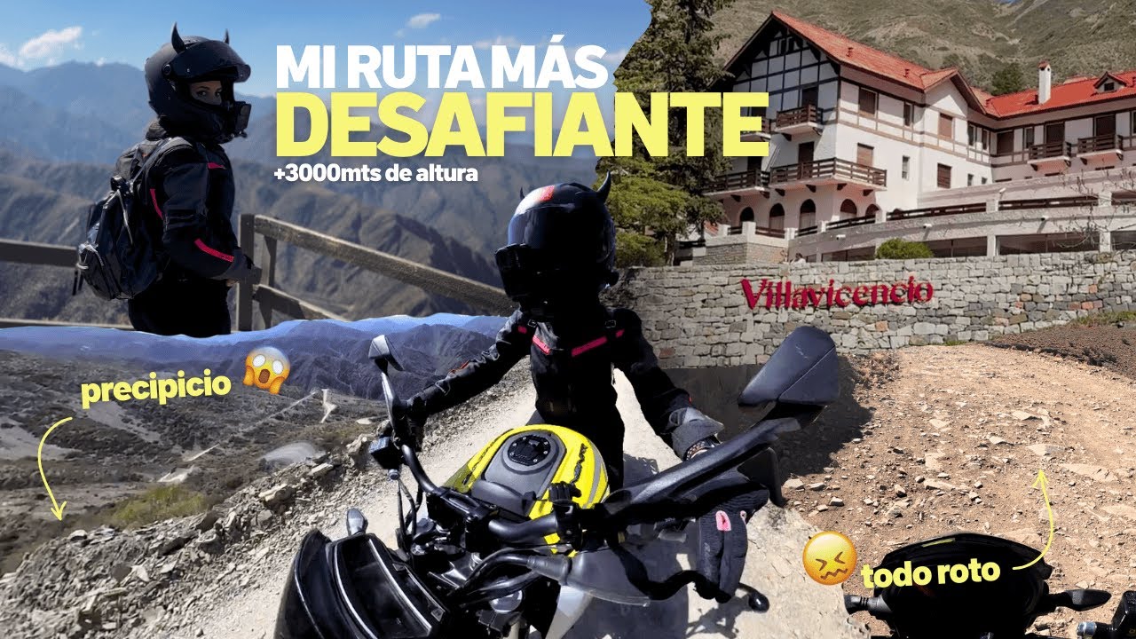 La RUTA que DESAFIÓ TODOS MIS LÍMITES con la moto! Reserva Natural Villavicencio | #DominarRides 