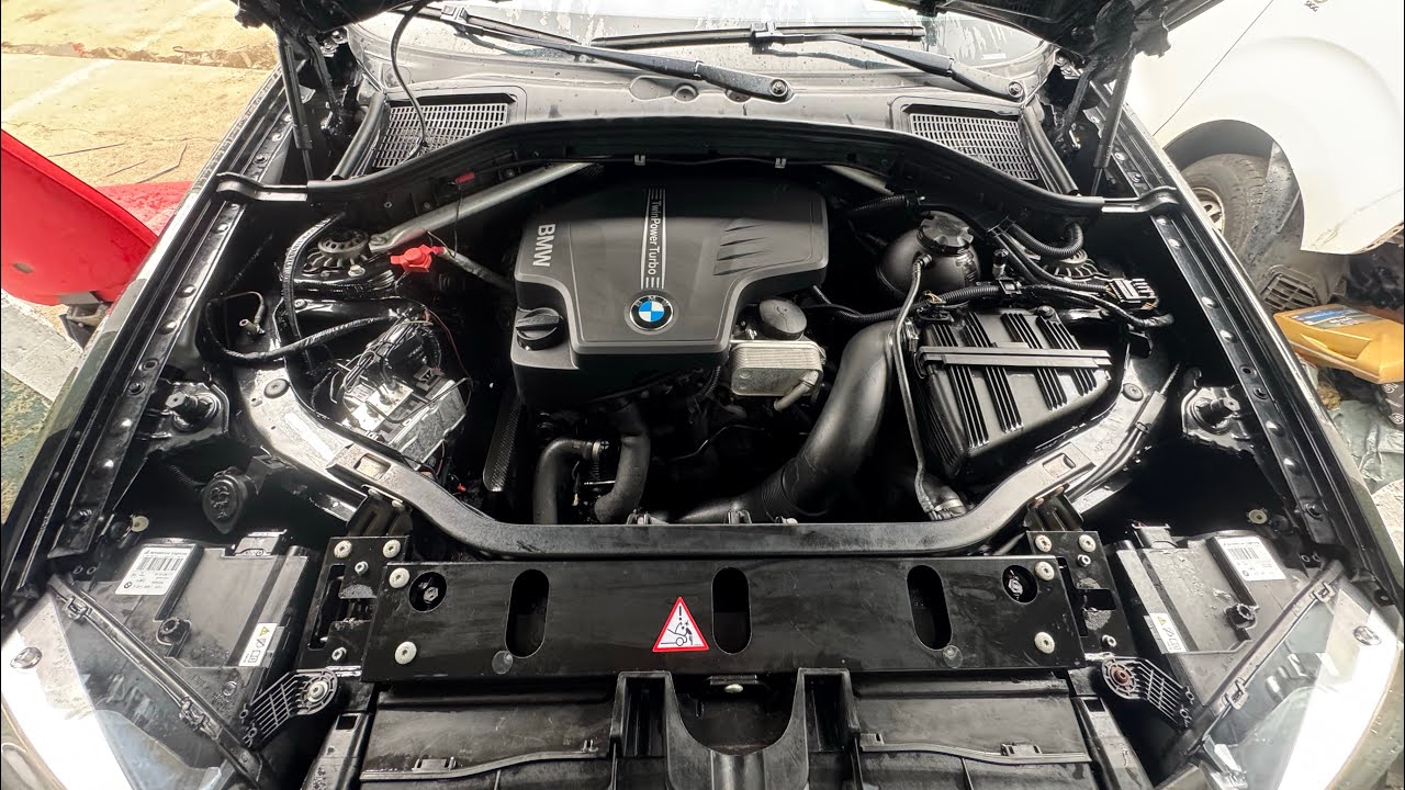 BMW x3. 2014  N20 Steuerkette Wechselتبديا جوان وش السلندر مع جنزير الصدر بي ام x3  محرك n20 ￼