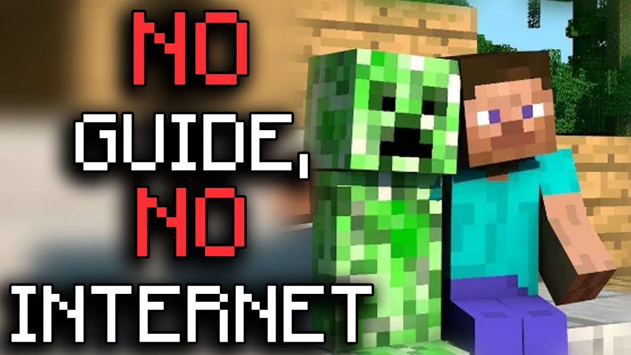 Can You Beat Minecraft Without Knowing Anything?