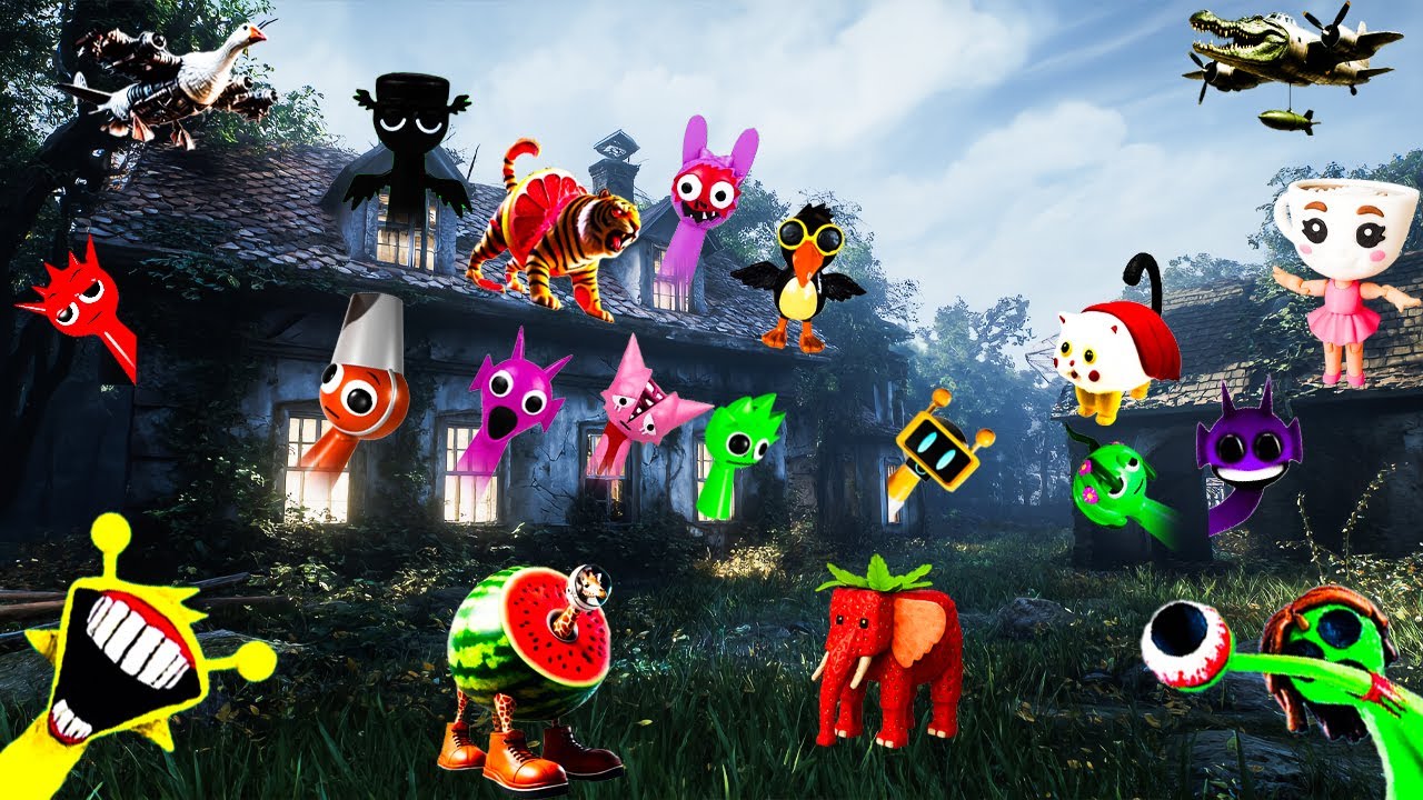 Hunting Italian Brainrot & Sprunki Toys in real life👀- They’re Everywhere! 👀