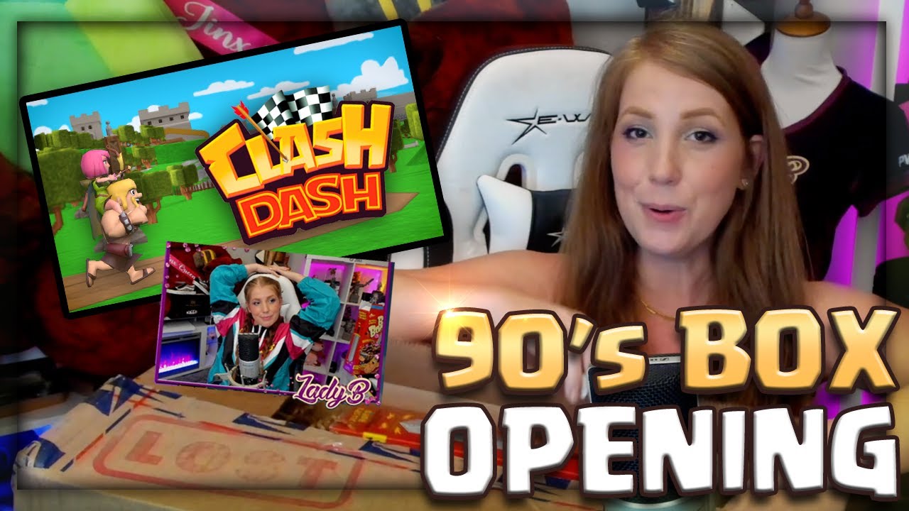 CLASH FROM THE PAST! Lost 90s Supercell Box Opening - Clash Dash, Cheat Codes & Box Giveaways!!!!