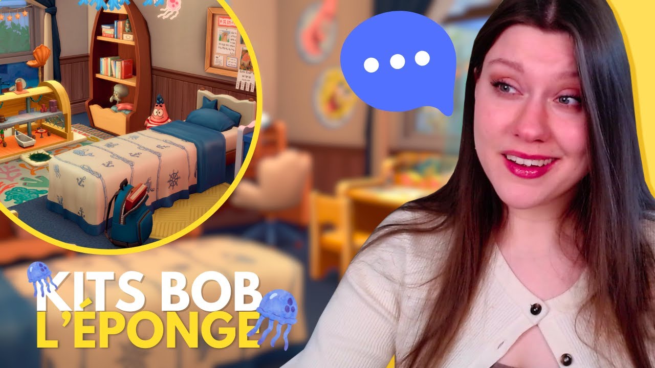 2 Kits BOB L'ÉPONGE, vraiment ? 🪼 (réutilisable ou trop niche ?) | SIMS 4