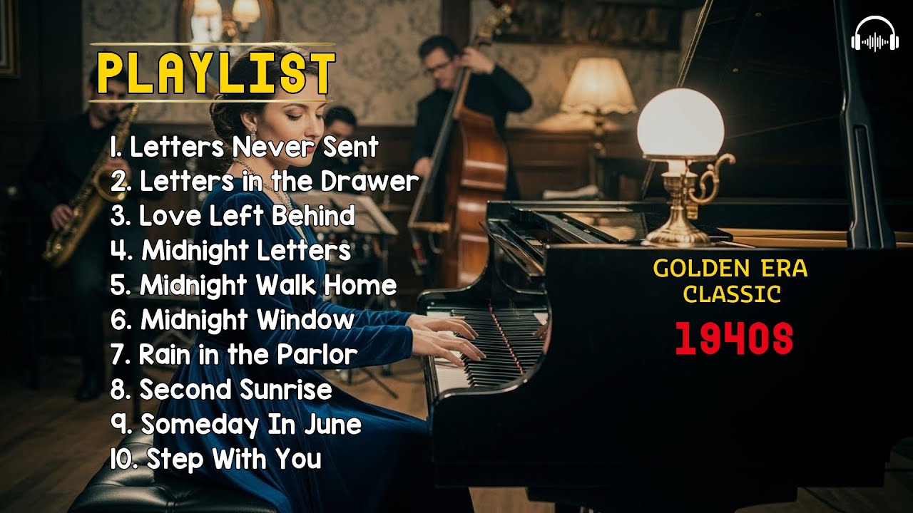 Classic Jazz Bar Mood Featuring Slow Swing Grooves and Cozy Evening Energy