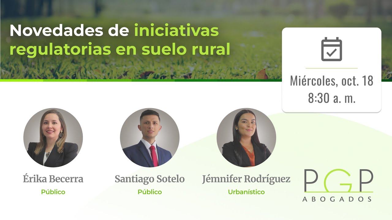 Novedades de iniciativas regulatorias en suelo rural