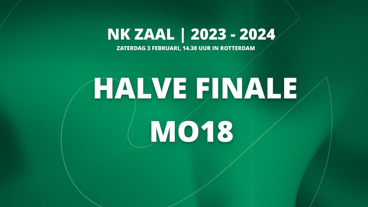 NK ZAAL 🏑 | Halve Finale MO18 | Nijmegen – Rotterdam
