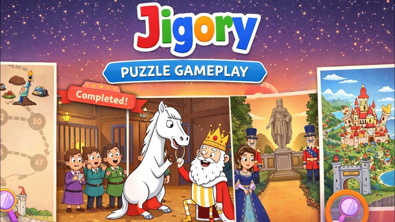 🧩✨ Jigory Jigsaw ✨🧩 #PuzzleGame #JigsawGame #gameplay #FamilyGame 🧠