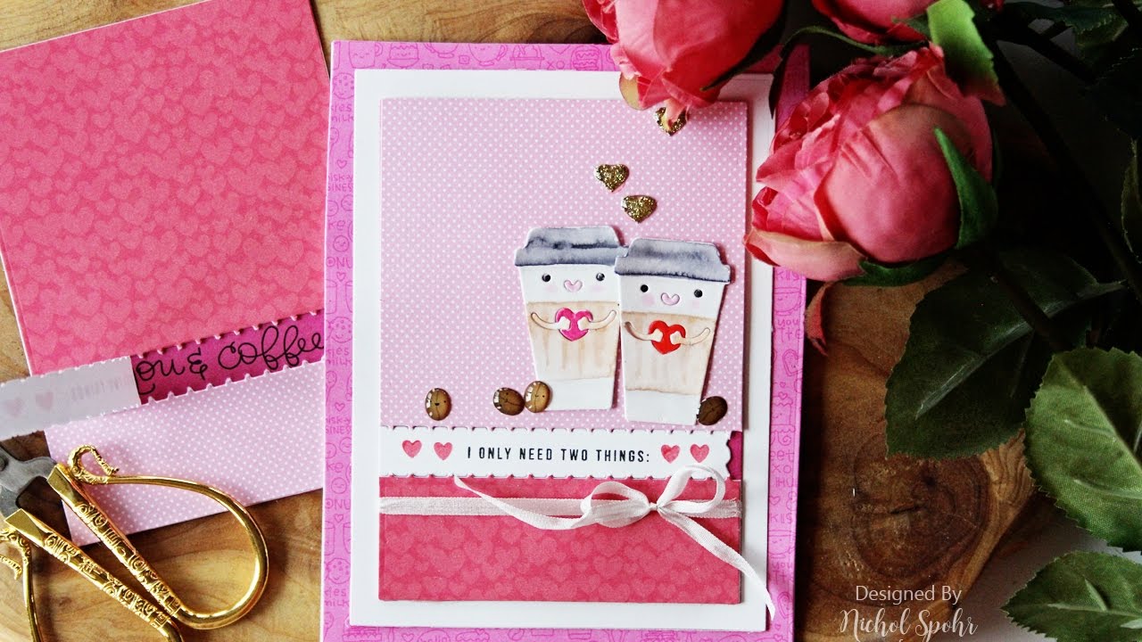 Tear Away Strip Coffee Card by Nichol Spohr
