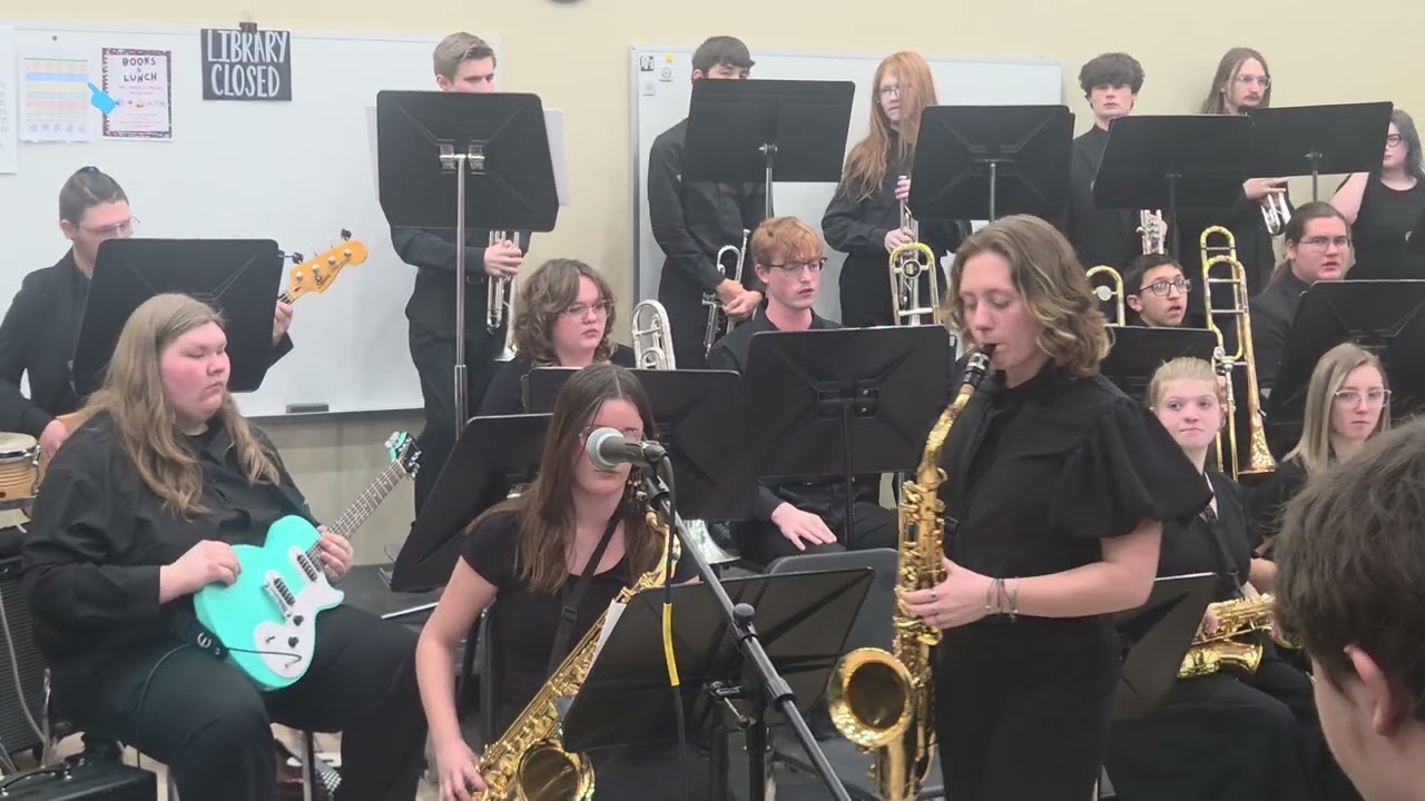 ABRACADABRA! WCHS Jazz band 3 Pendleton Jazz Festival Performance 