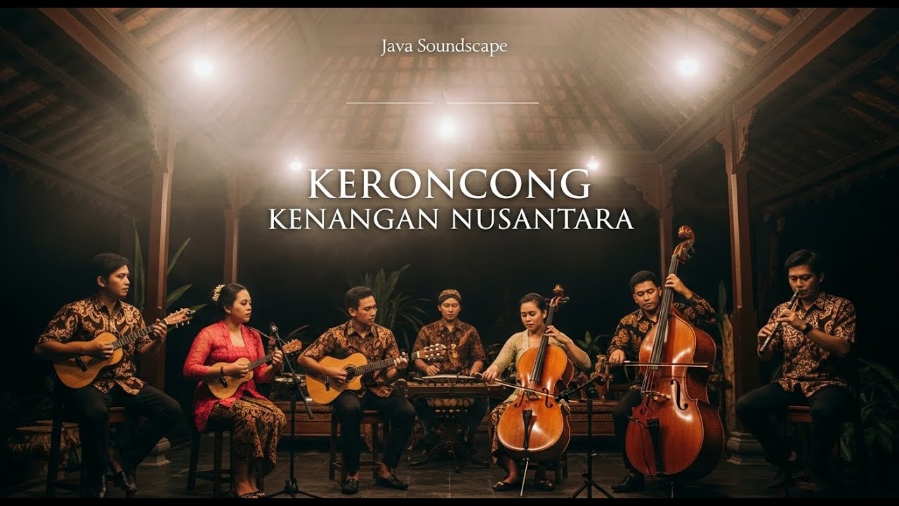 Keroncong Nostalgia Penuh Kenangan | Lagu Kenangan Romantis & Nada Lawas Klasik & Suasana Hening