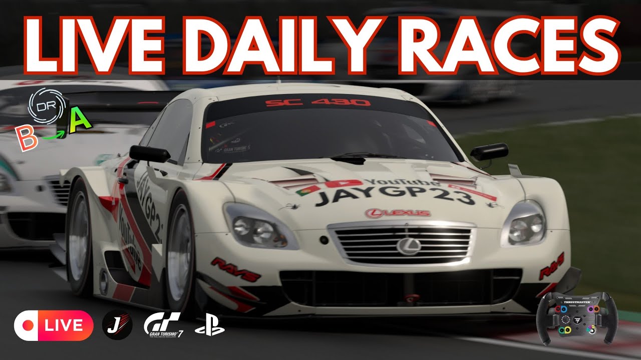 GT7 Daily Races Live | Pushing for DR A around Suzuka
