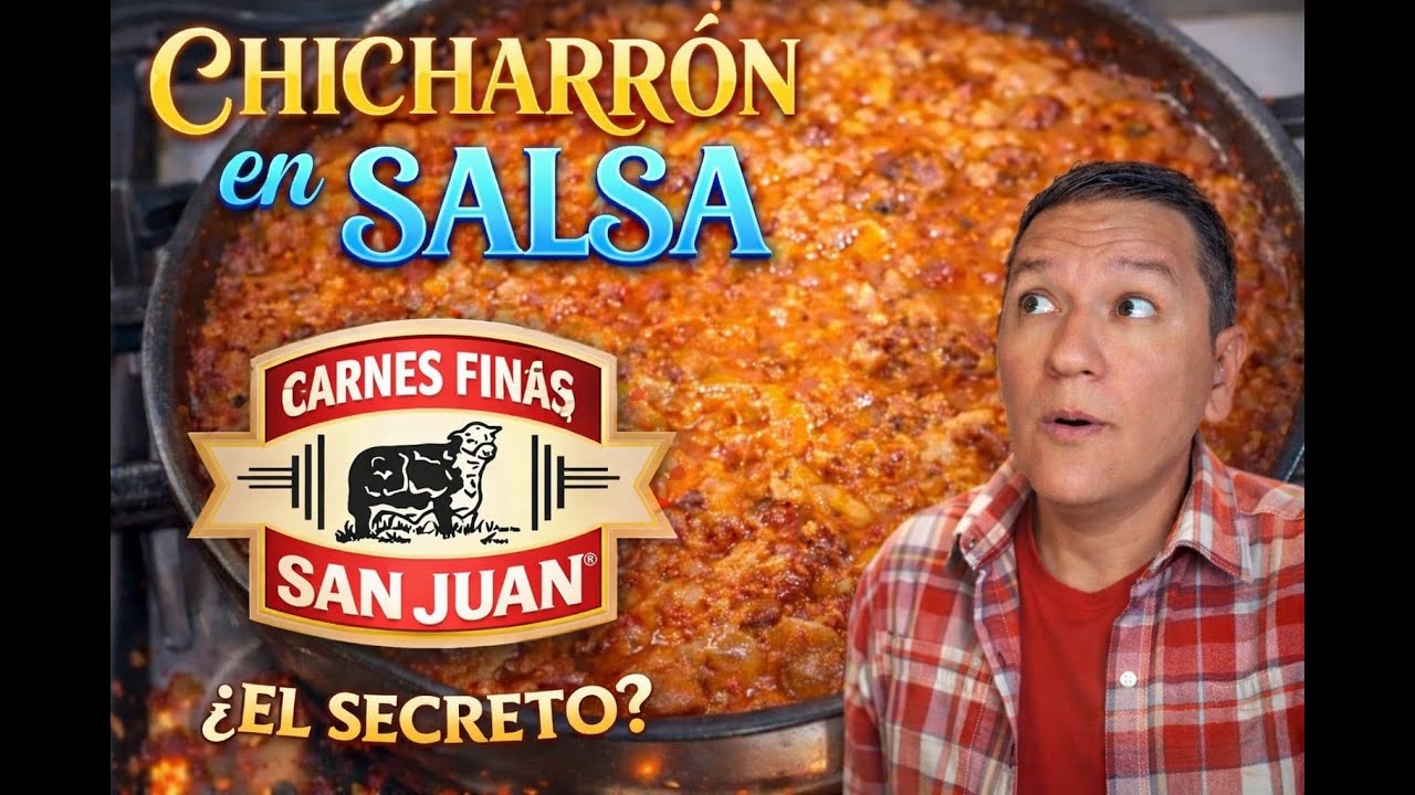 El secreto mejor guardado de la SAN JUAN.. El mejor chicharrón en salsa..