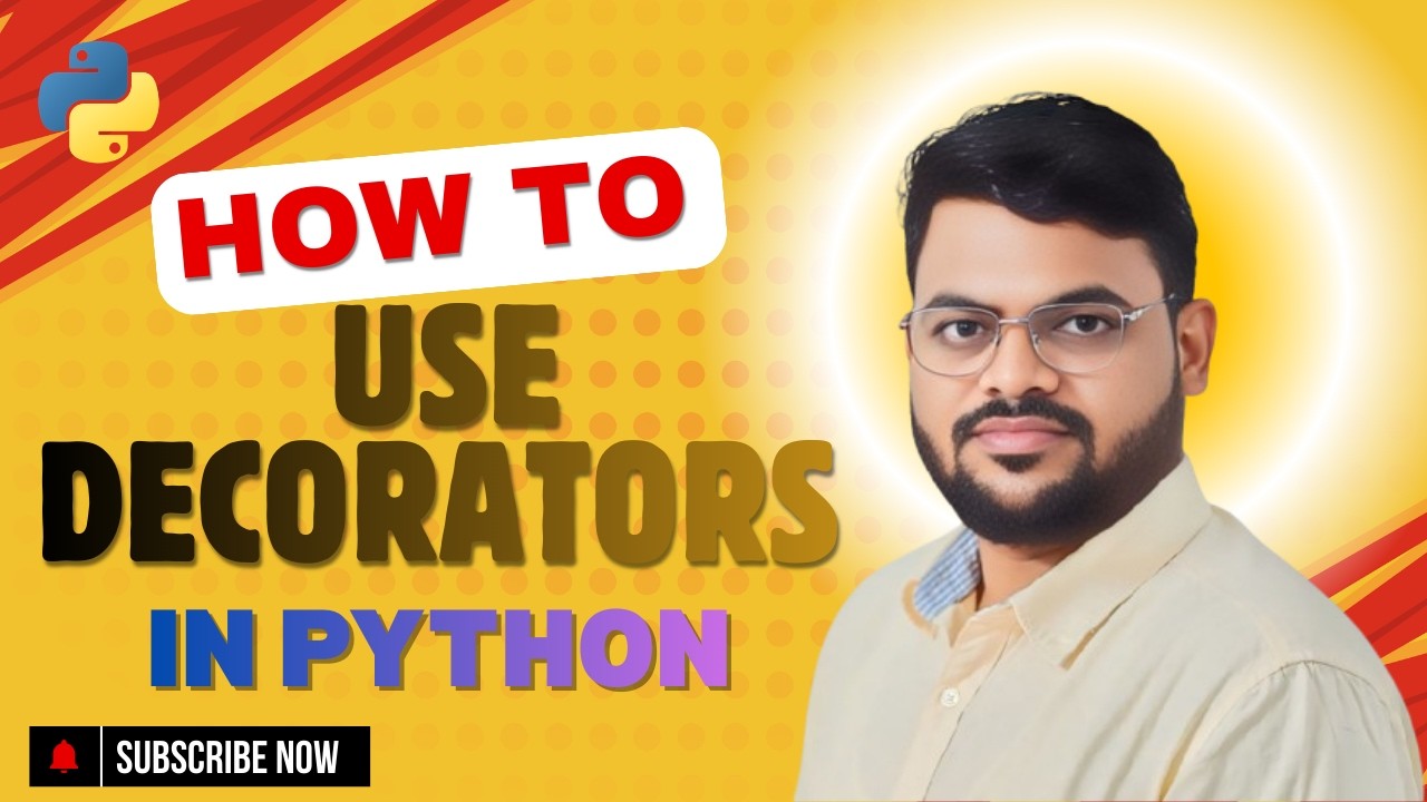 🚀 Python Decorators Explained in Hindi | Complete Beginner to Advanced Guide with Practical Examples