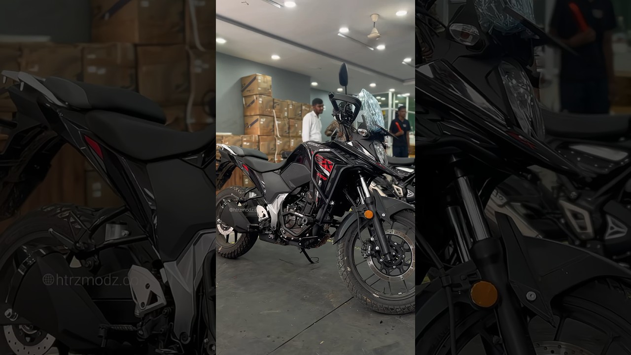 Suzuki VStrom SX 250 accessories fitting🏍️ #suzukivstromsx250 #suzukivstrom #motorcycleaccessories