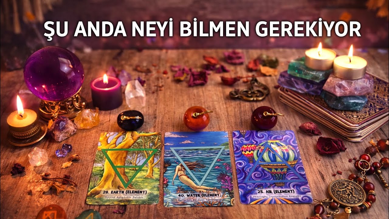 DESTE SEÇ🔮🌹ŞU AN DA NEYİ BİLMEN GEREKİYOR? İKİŞKİLER KARİYER VE ENERJİ MESAJIN - Bunu Duyman Gerek 