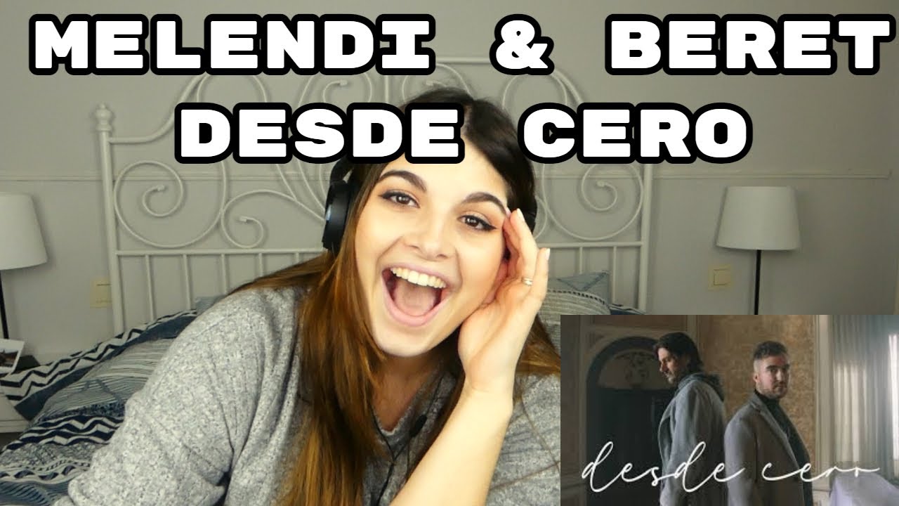 REACCIÓN: DESDE CERO - BERET & MELENDI | Cristina Black & White
