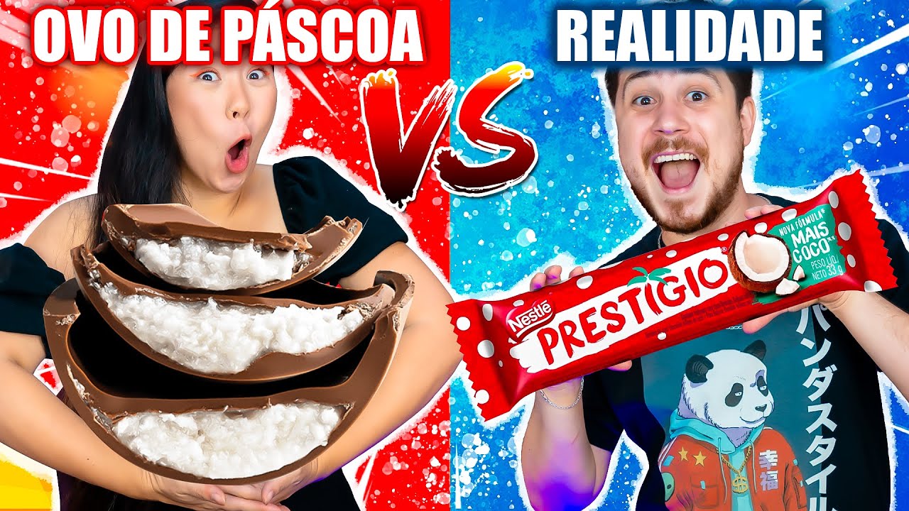 OVO DE PÁSCOA VS REALIDADE *Desafio | Blog das irmãs