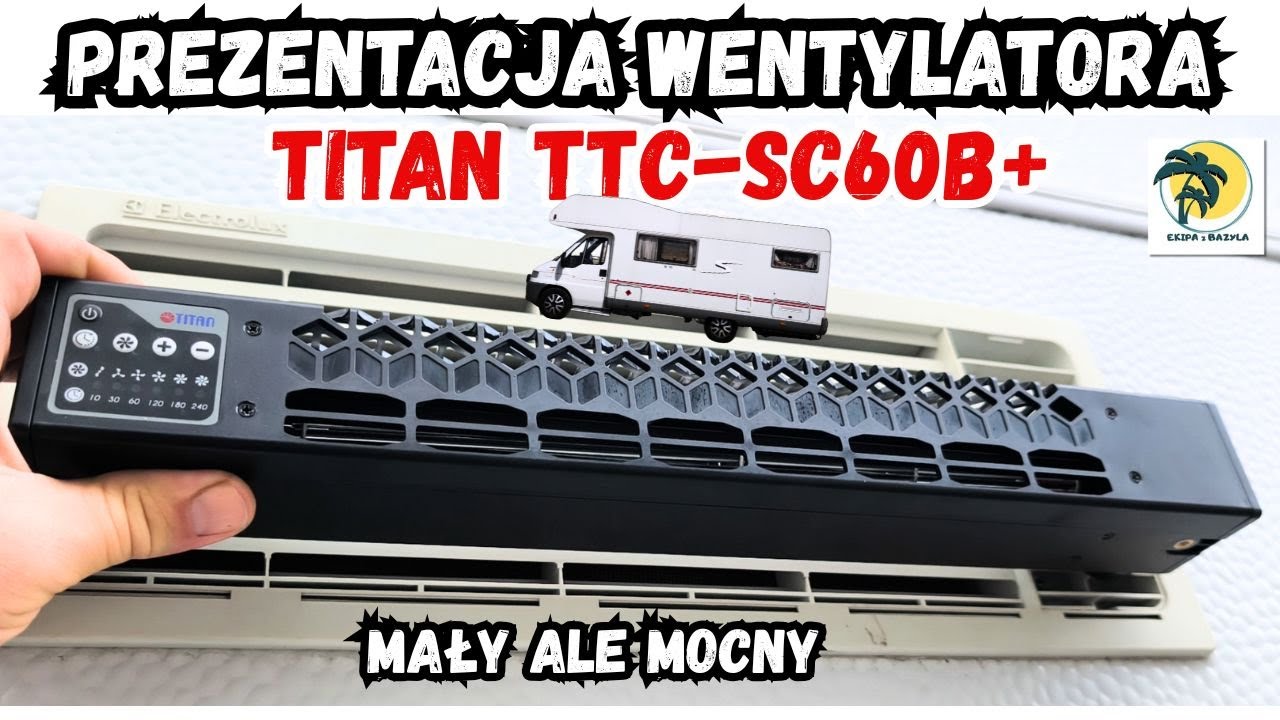 Prezentacja wentylatora Titan TTC - SC60B+  Moc w kompaktowej formie @Ekipa z Bazyla