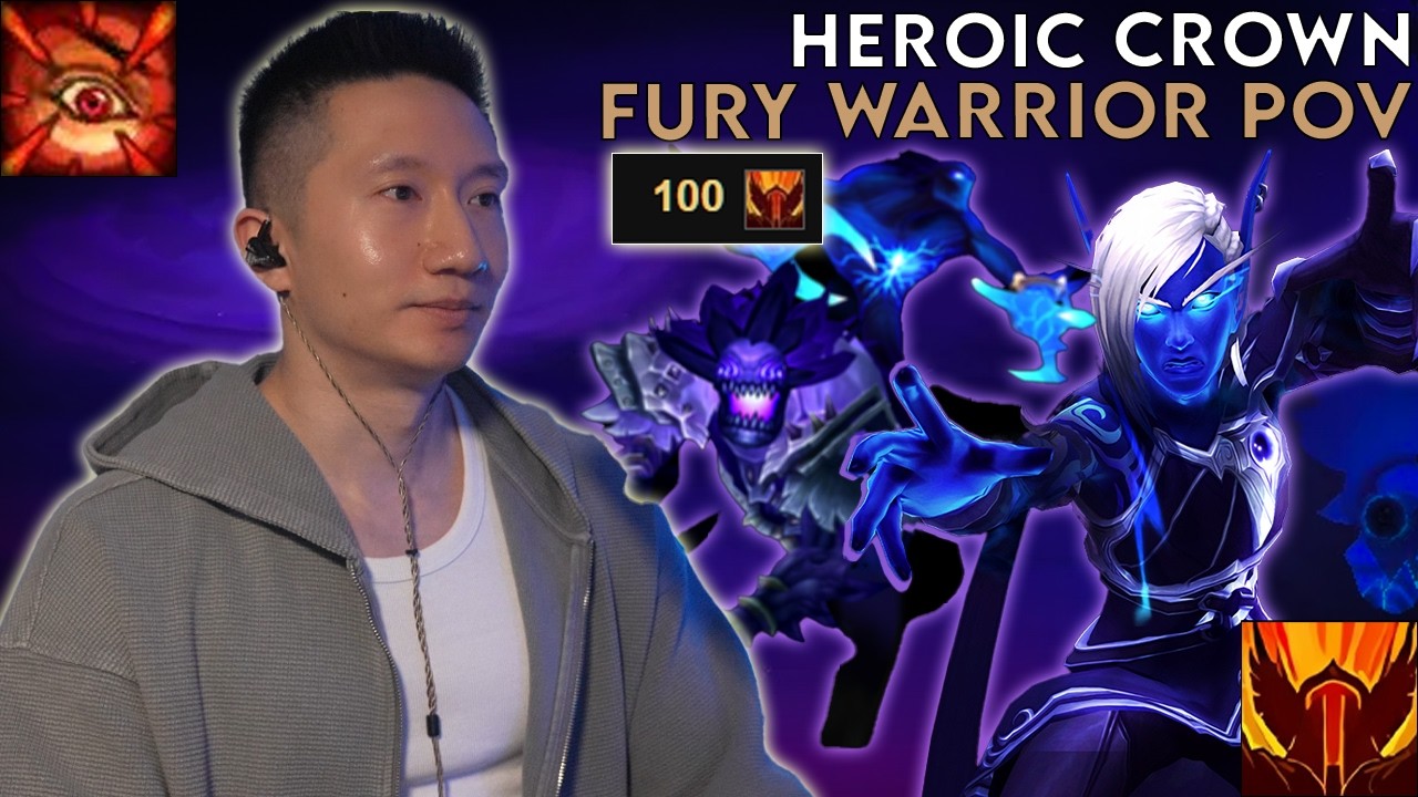 Rank 1 Fury Warrior - Heroic Crown of the Cosmos - Midnight Season 1 week 1
