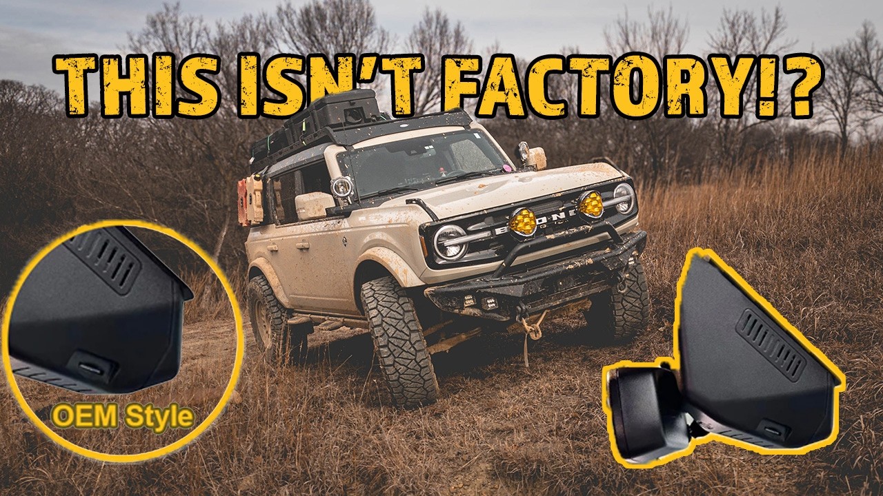 Fitcamx Front & Rear Dash Cam | Full Bronco Install & Review