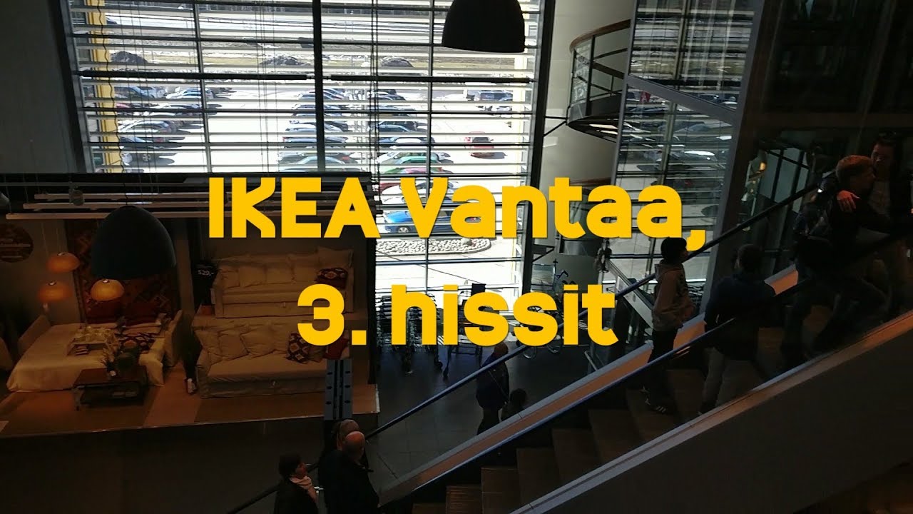 Hissivideo: IKEA Vantaa, 3. hissit - 2002 & 2010 KONE TranSys