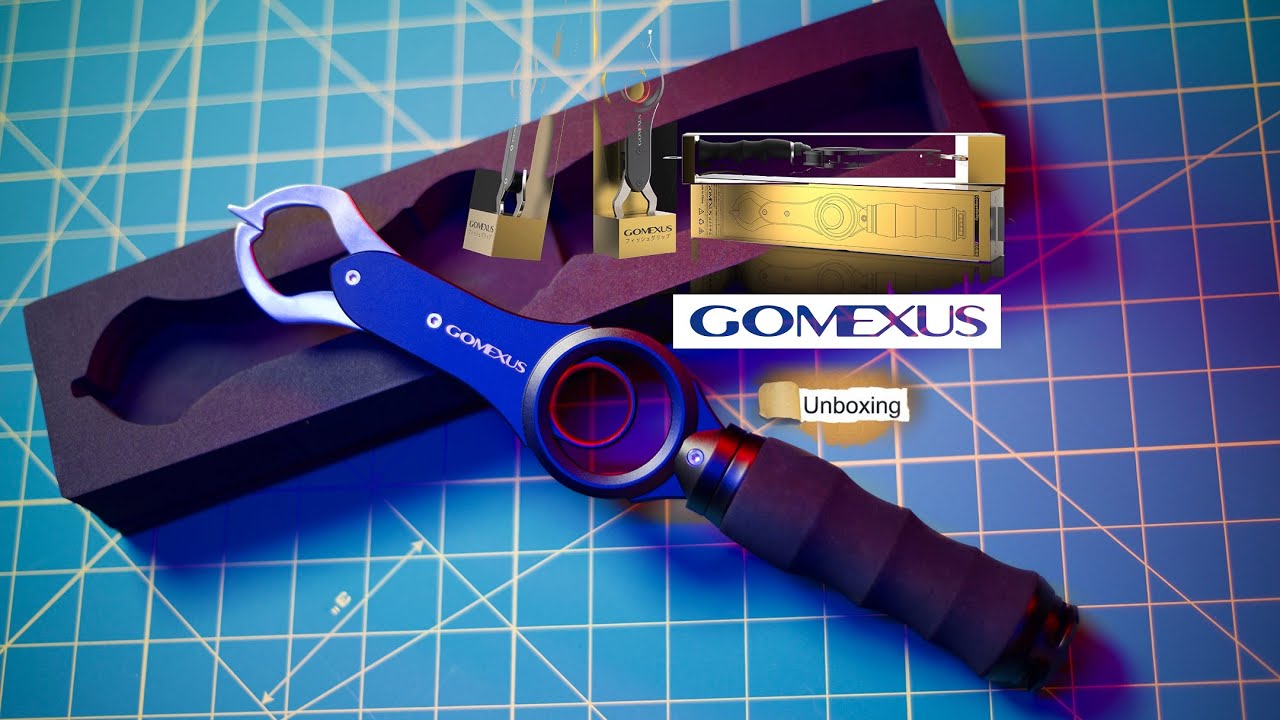 First Look: Gomexus Aluminum Fish Gripper with Scale!!