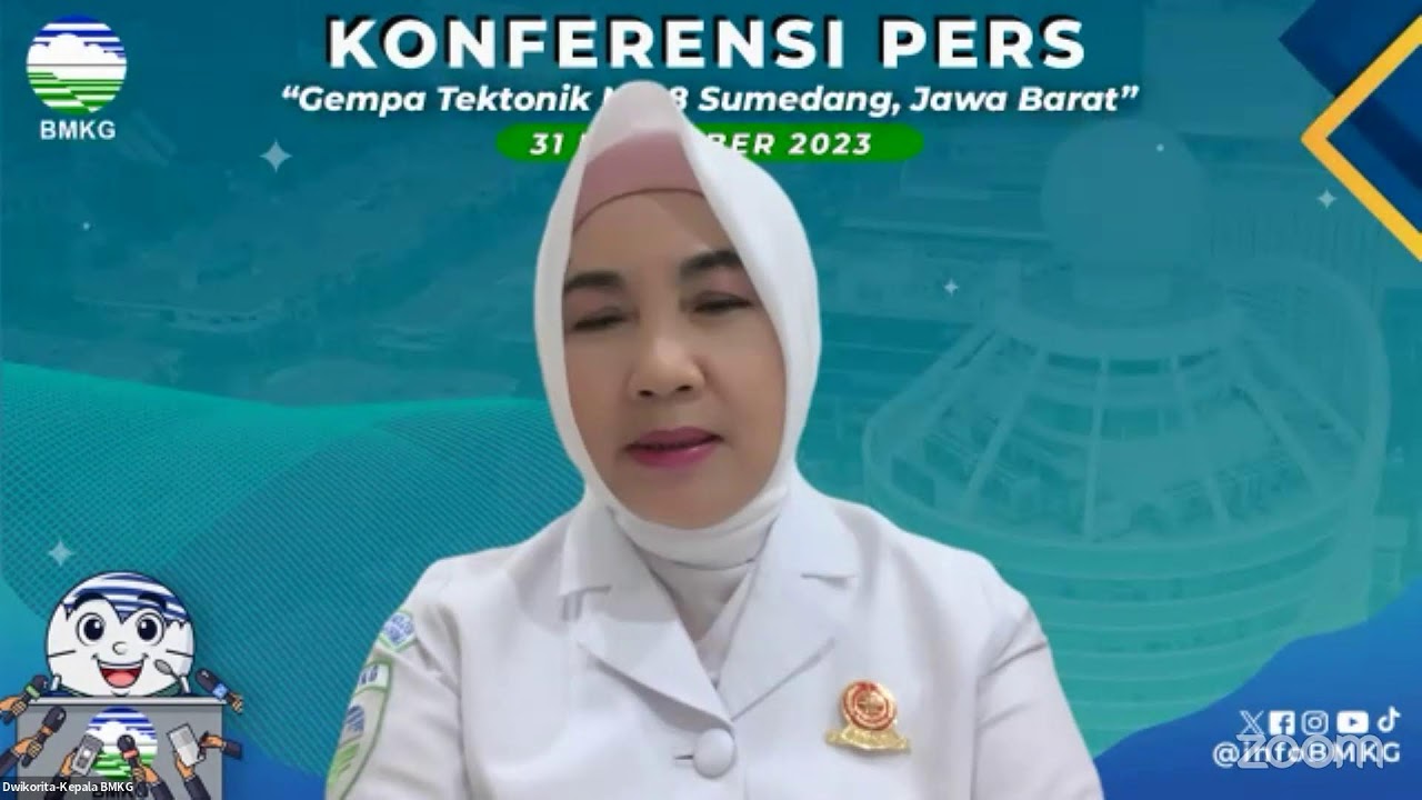 Konferensi Pers: Gempa Tektonik M4,8 Sumedang, Jawa Barat