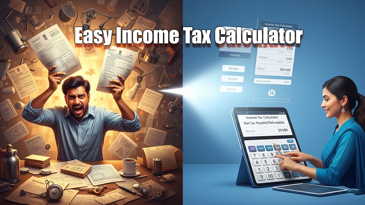 How to Calculate Your Income Tax in 5 Minutes! | India FY 2024-25 & 2025-26